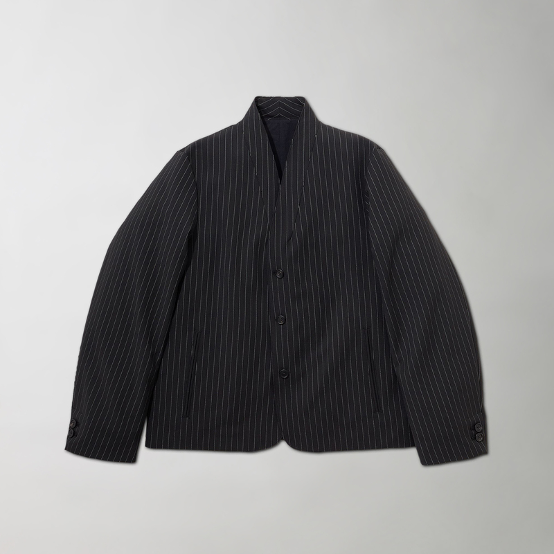 Authorized In-Stock Kuon Reversible Blazer Japanese Kimono Collar Reversible Suit Jacket 25Aw