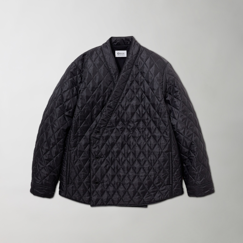 Authorized In-Stock Kuon Kimono Collar Shirket Japanese Kimono Collar Quilted Jacket 25Aw
