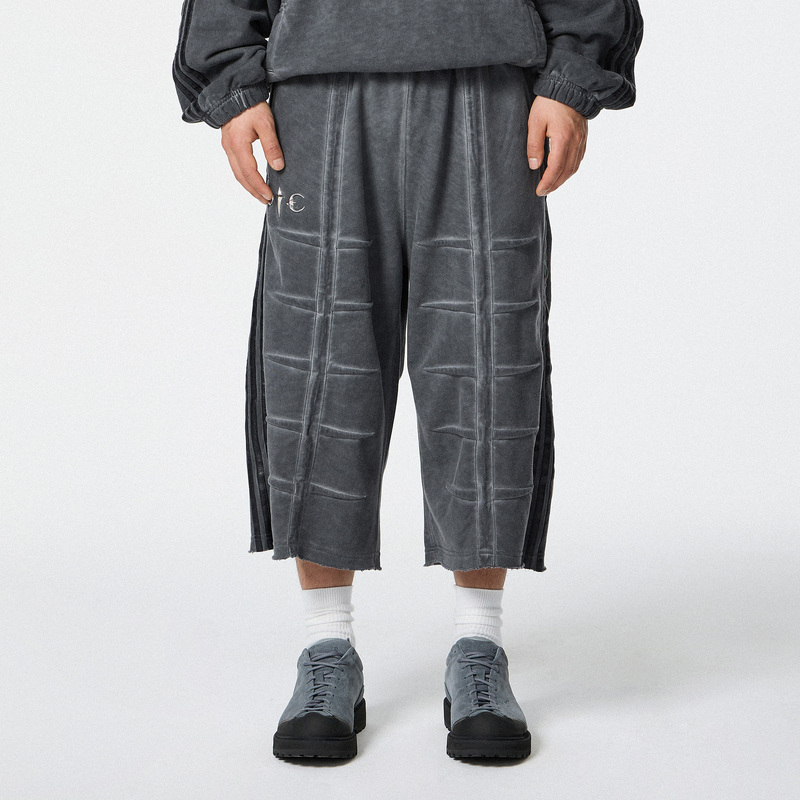 Authorized In-Stock Adidas X Thug Club Tc Sweat Jort Collaboration Distressed Sports Shorts