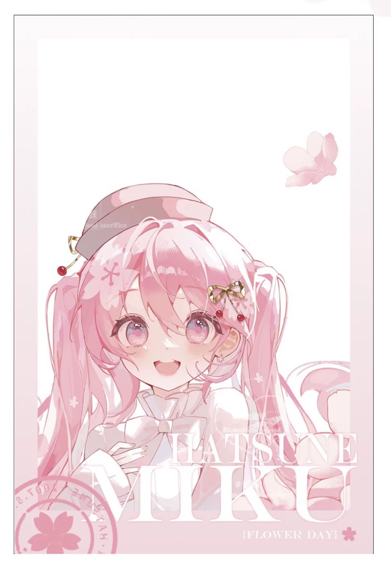 "Pre -sale/drop" [Feng Chuanhua Xin] Hatsune Miku Future Sakura Future Miku is around