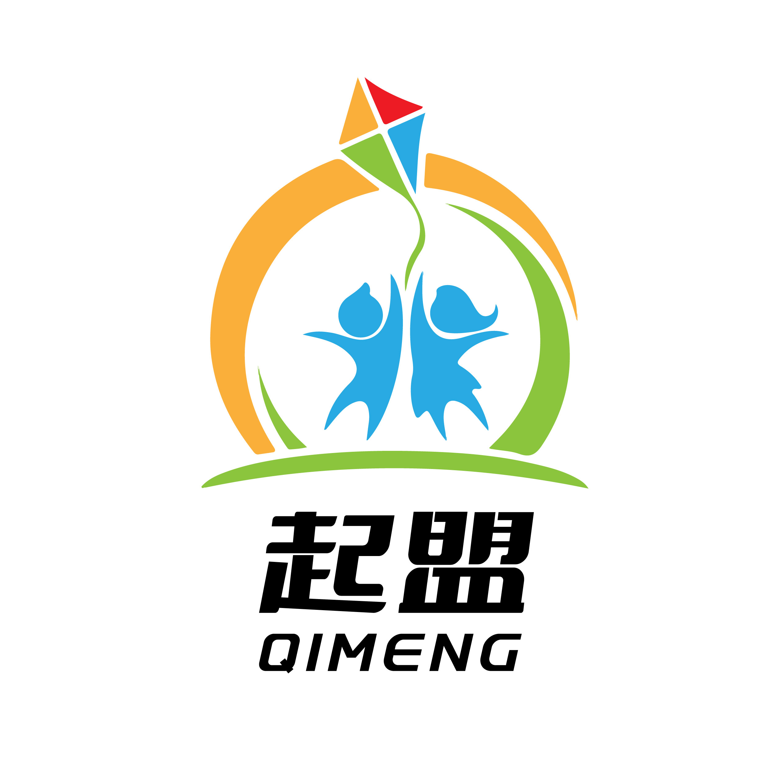 起盟风筝的LOGO