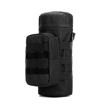 Outdoor multifunctional water bottle bag tactical molle water cup cover travel hiking mountaineering waist hanging thermos cup cover