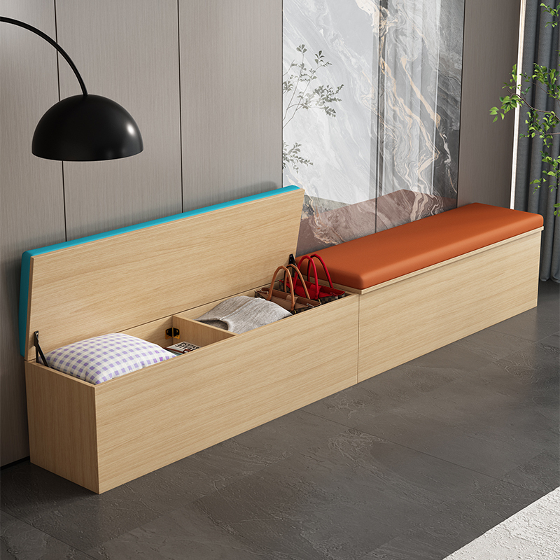 Sofa Bench with Storage, Upholstered Long Bench, Sit-On Storage Box, Shoe-Changing Bench, Shoe Cabinet, Solid Wood Chair Sofa Bench with Storage, Upholstered Long Bench, Sit-On Storage Box, Shoe-Changing Bench, Shoe Cabinet, Solid Wood Chair