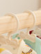 Pet clothes hanger solid wood floor-standing clothes rack cat dog hanging clothes hanger indoor small dog special storage rack