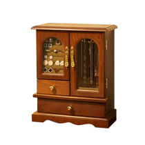 Retro jewelry box storage box high-end new wedding gift jewelry box necklace earrings hand jewelry storage cabinet