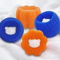 Sponge laundry ball sticky hair removal laundry anti-winding