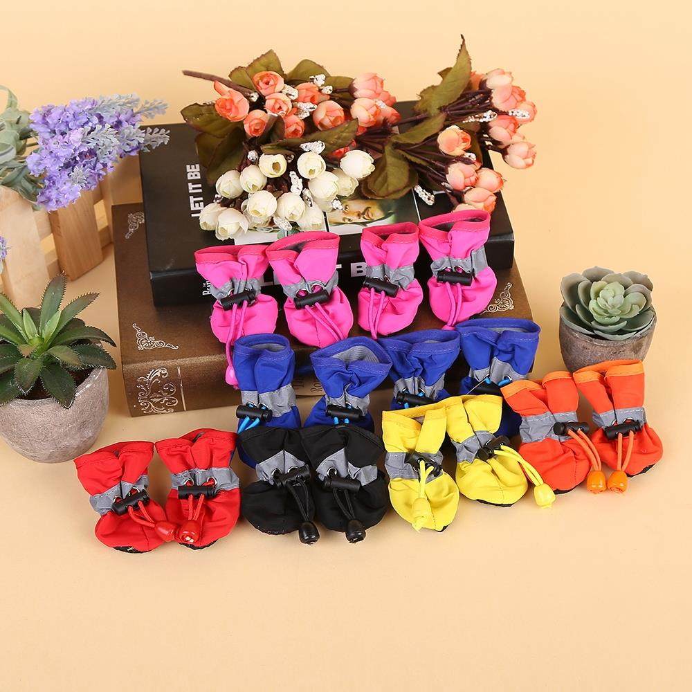 Pet dog shoes Teddy Bichon breathable soft-soled shoes Reflective non-slip spring and summer indoor shoe covers
