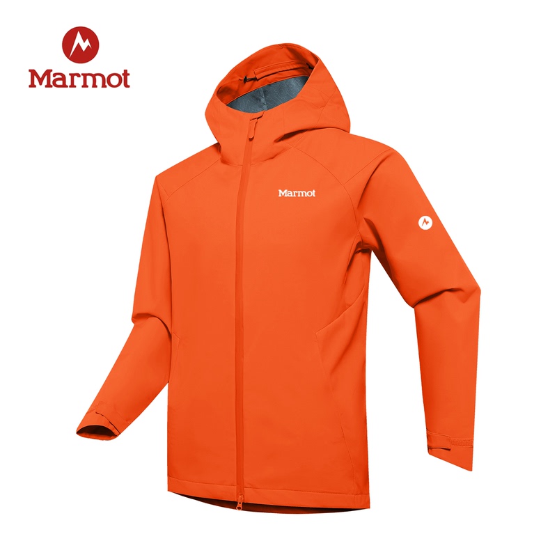 Marmot Lightweight Hardshell Jacket for Men and Women, Thin Single-Layer Windproof, Waterproof, Breathable Softshell Jacket, Full Coverage