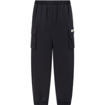 Bosideng 2024 new autumn style long basic light and warm outer wear down pants for men and women thickened and warm black trousers