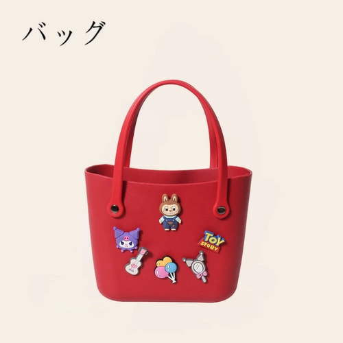 Японская пляжная мультяшная корзина, водонепроницаемая сумка