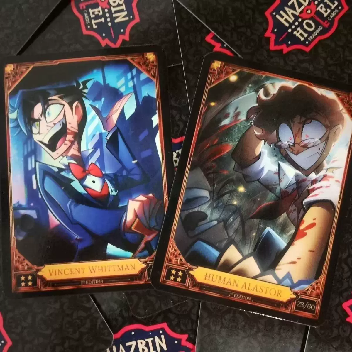 日谷 Hell Inn hazbin hotel card a24 card Alastor's lifetime vox lifetime card limited edition