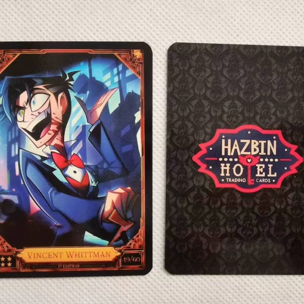 日谷 Hell Inn hazbin hotel card a24 card Alastor's lifetime vox lifetime card limited edition