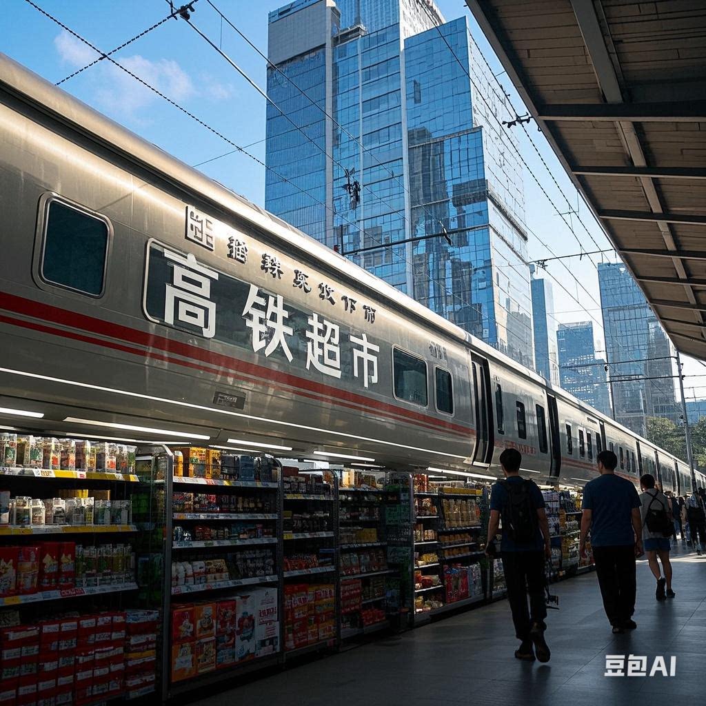 列车商旅服务部的LOGO