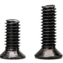 Carbon steel KM black screw cross countersunk head screw flat head screw machine wire screw M2 M3 M4 M5 M6