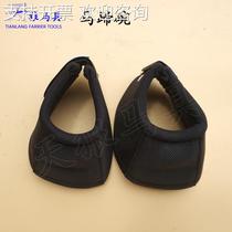 Horseshoe bowl horse hoof guard horseshoe cover horse shoes rubber canvas horse equipment Tianlang horse equipment