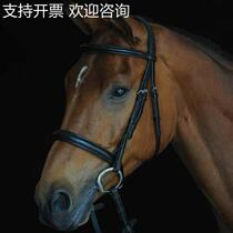 Imported British pony PONY Debao water leather water rein equestrian supplies horse without bit iron harness 1105
