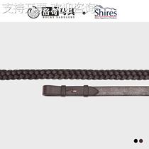 British Shires braided bridle black brown Lodge harness 8218039
