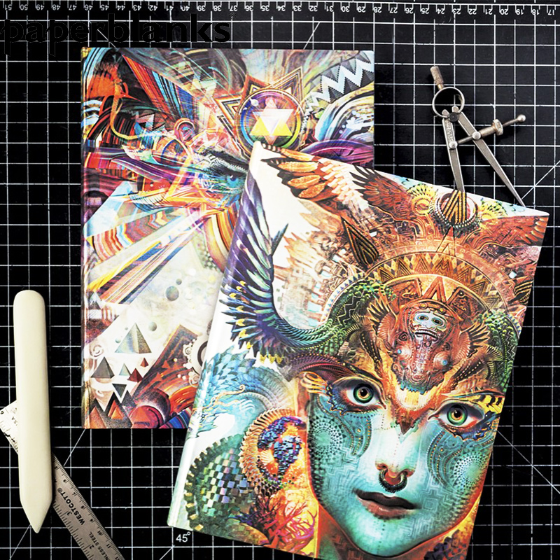 paperblanks Android Jones Android Jones Notebook Big Book Gift Acid Paper Retro Notepad B5 da Moroon Ultra Cable-free