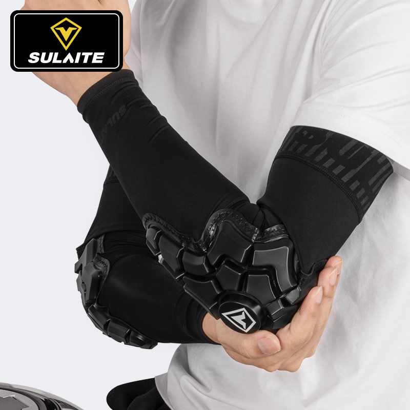Motorcycle sleeve sleeve elbow protector riding anti-fall male motorcycle rider cold feeling high elastic ice sleeve summer sun protection breathable