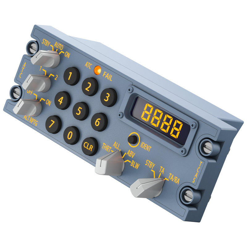 Yisheng A3Xx Tcas/Atc Panel |   Supports X-Plane Msfs