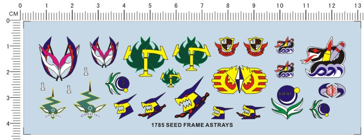 1785 SEED FRAME ASTRAYS gd Water sticker 2-Taobao