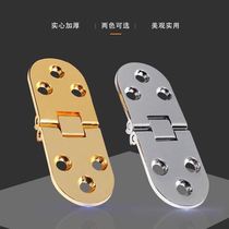 One-word flip hinge 180 degree folding table accessories round table flip hinge dining table table top hidden invisible table hinge