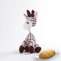 Белый осли 【Купи один и два, чтобы дать 1 звуковую куриную ногу】