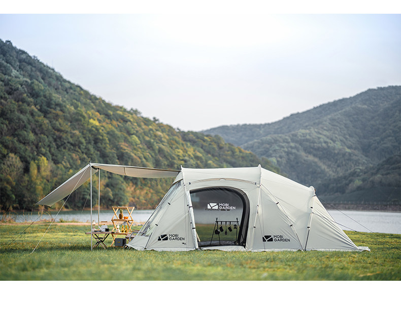 Campi exquisite camping studio cabin room large space camp tent rain and sun protection outdoor camping tent chasing dream