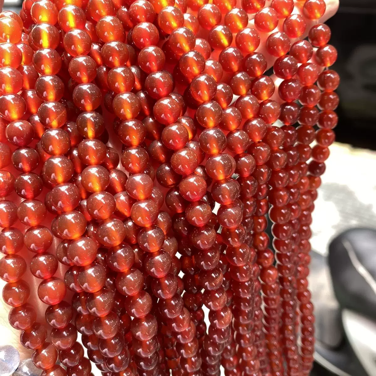 Organic onyx beads, DIY
