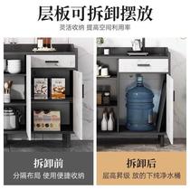 Light luxury sideboard tea cabinet storage cabinet cupboard home clearance living room Italian wine cabinet kitchen cabinet storage cabinet
