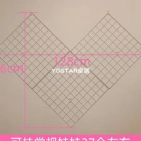 Белая кукла в форме сердца