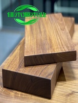 Burmese teak board wood square large board tea table bar coffee table window sill wooden pallet DIY solid wood furniture