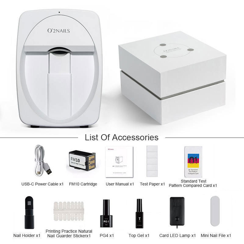 Smart Nail Art Machine for Printing Images, Automatic Color Nail Polish Printing Machine, Smart Nail Art Painting Machine