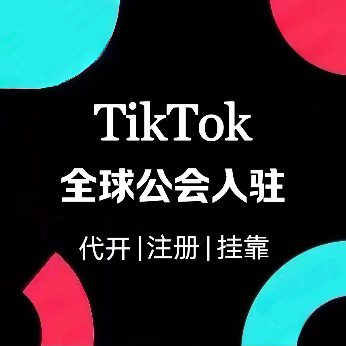 TK公会入驻服务商SHOP跨境店铺的LOGO