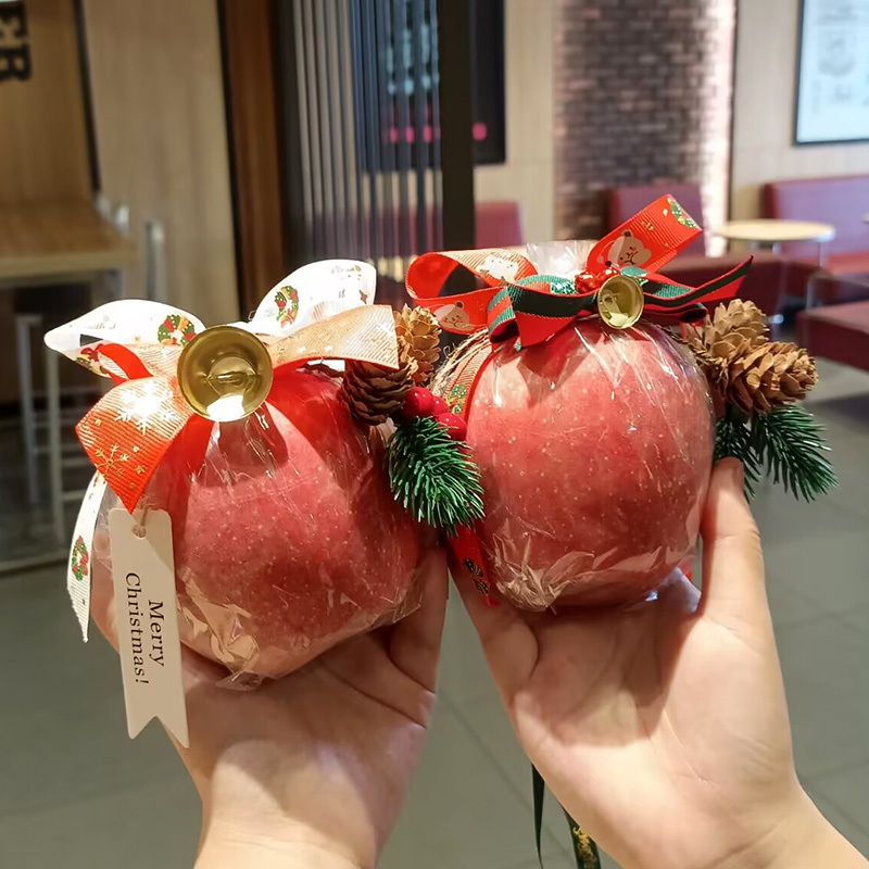 Christmas Apple Bag Christmas Eve Gift Bag Candy Bag Christmas Kidsren's Gift Box Packaging Creative Small Gifts