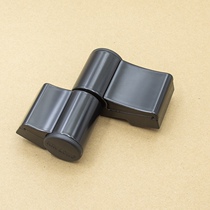 Jianlang door hinge LHD63 broken bridge aluminum alloy flat opening heavy-duty load-bearing 180 kg two wings adjustable black hinge