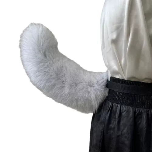 Косплей Лисий хвост забавный кот реквизит «сделай сам» хвост сырье для талии декоративная форма для волос фото