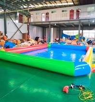 Thickened large inflatable pool swimming pool pool outdoor fishing pond kindergarten water park childrens bubble pool