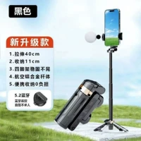 Элегантная черная модель с одной лампой [карманное хранилище ◆ пульт дистанционного управления Bluetooth]