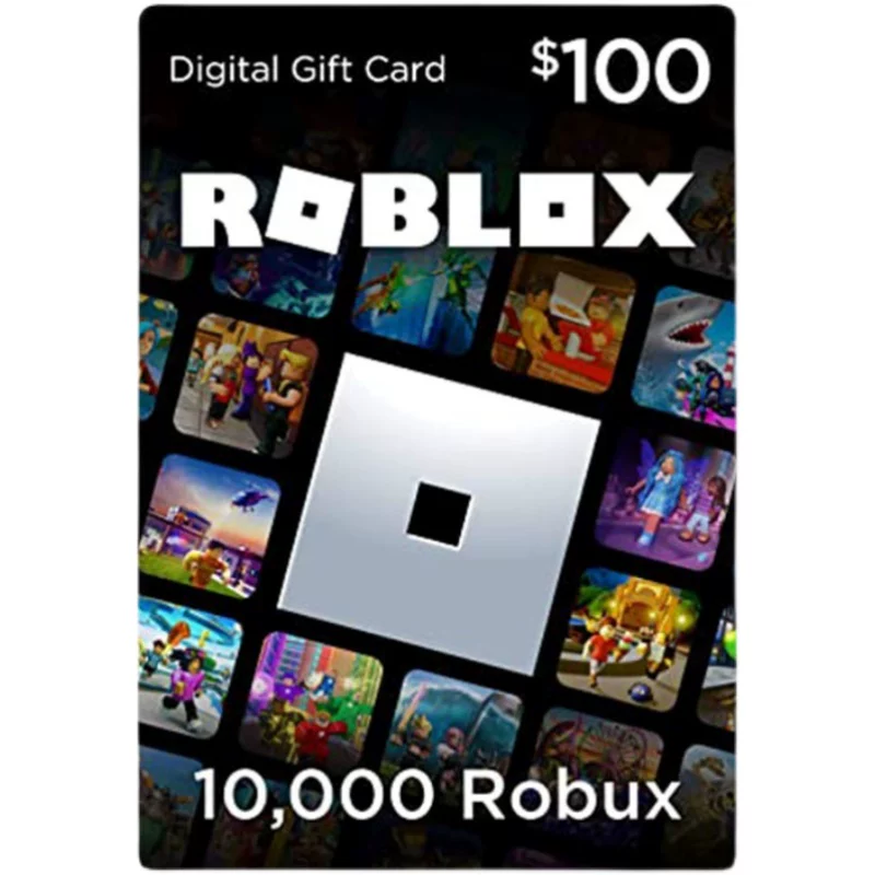 Подарочная карта Roblox10 25 50 100 долларов США 800 очков 2000Robux 4500R пополнение валюты 10000