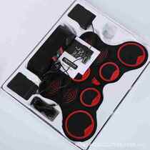 Levoli Drum Rolls Hand Rack Subdrum Electronic Drum Students Dormitory Beginners Hand Electric Drums Percussion Cushion Party Entertain