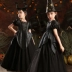 Halloween trẻ em trang phục dài tay phù thủy kinh dị ma cà rồng cô gái công chúa váy cosplay cô gái trang phục halloween 2022 google Trang phục haloween