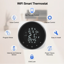 New product thermostat electrically heated WIFI temperature controller liquid crystal panel graffiti APP intelligent remote controller product
