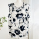 Cotton silk sleeveless round neck thin loose top