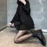 Невидимые ультратонкие тонкие черные сексуальные летние колготки