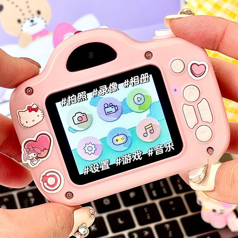 Girls' Pink Toy Camera, Simple Kidsren's Camera That Can Take Pictures, Digital Dual-Camera Camera, Birthday Gift for Girls Girls' Pink Toy Camera, Simple Kidsren's Camera That Can Take Pictures, Digital Dual-Camera Camera, Birthday Gift for Girls