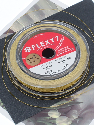 Японский аксессуар, стальная проволка, шелковые нитки, бусины ручной работы, ювелирное украшение, «сделай сам»