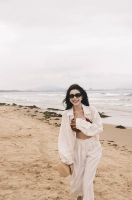 [Белые брюки] 100 льня