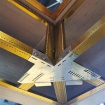 Gypsum board ceiling woodworking ceiling light steel keel ceiling corner anti-cracking device