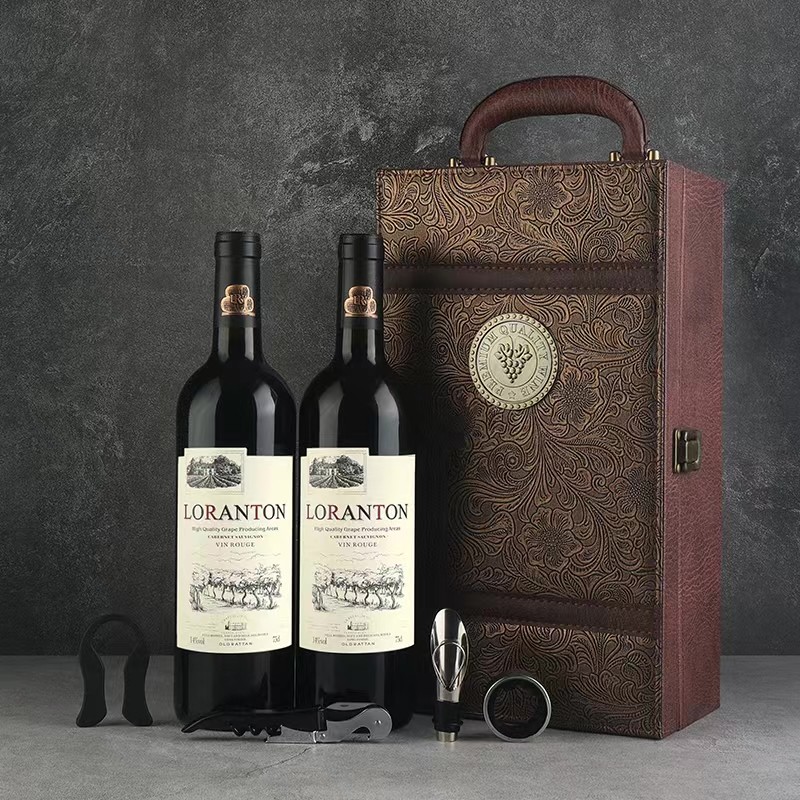 洛兰顿酒庄老藤赤霞珠干红葡萄酒法国进口红酒送礼佳品